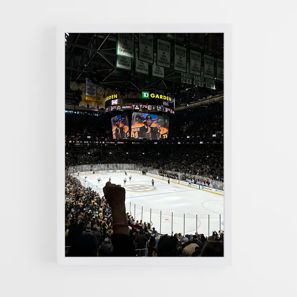 Poster L'Esprit des Bruins – affiche Hockey sur glace (vue 3)